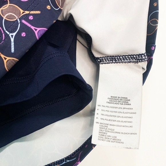 PRINCE Girls Match Conversational Tennis Pickle Ball Racquet Skort/Skirt size S - Picture 6 of 6